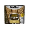 Ronseal Ultimate Protection Decking Oil Natural - 2.5L