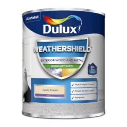 Dulux Weathershield Exterior Quick Dry Satin Paint Celtic Cream - 750ml 9 Dulux Weathershield Exterior Quick Dry Satin Paint Celtic Cream - 750ml -Best Home Furnishing Store 12804375 5214833216815808