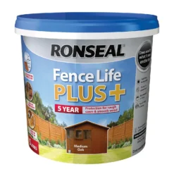 Ronseal Fence Life Plus Paint Medium Oak - 5L 9 Ronseal Fence Life Plus Paint Medium Oak - 5L -Best Home Furnishing Store 12804791 1684942088346357