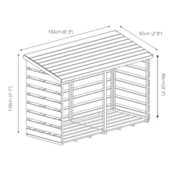 Mercia Double Log Store -Best Home Furnishing Store 12806821 5215028837739206