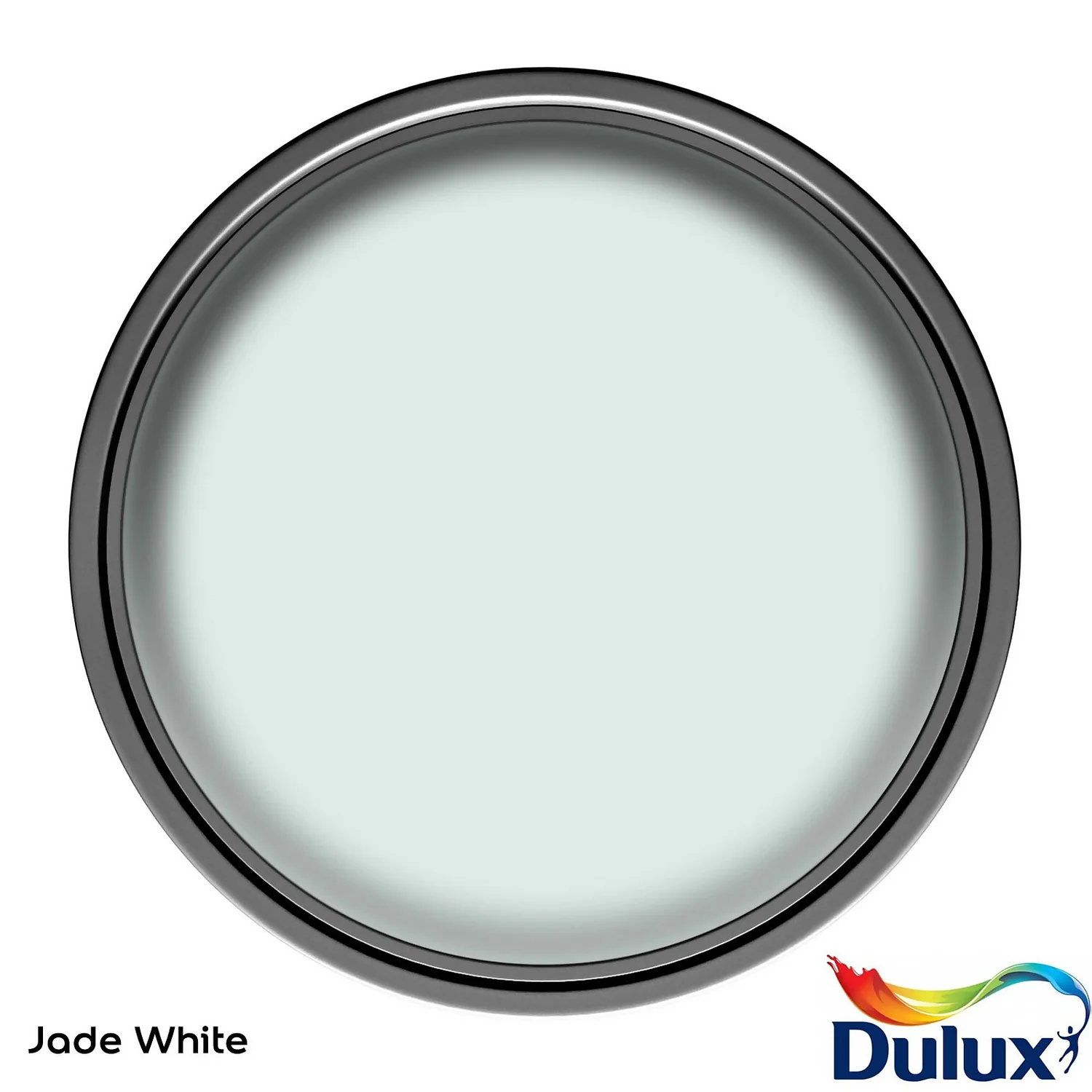 Dulux Jade White - Tile Paint - 600ml 2 Dulux Jade White - Tile Paint - 600ml - Image 2