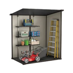 Keter Manor 6 X 4ft Outdoor Garden Pent Storage Shed - Beige/Brown -Best Home Furnishing Store 12808002 1285036177117919