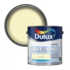 Dulux Light & Space Matt Emulsion Paint Lemon Spirit - 2.5L