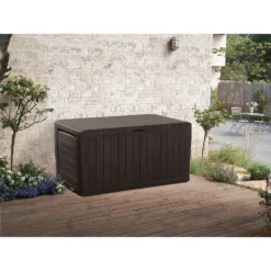 Keter Marvel Plus Outdoor Garden Storage Box 270L - Brown 12 Keter Marvel Plus Outdoor Garden Storage Box 270L - Brown -Best Home Furnishing Store 12808515 1794900060806534