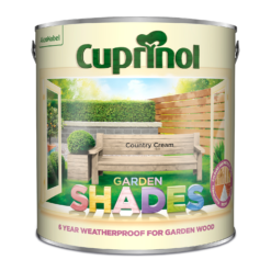 Cuprinol Garden Shades Country Cream - 2.5L -Best Home Furnishing Store 12808695 1224949849694924