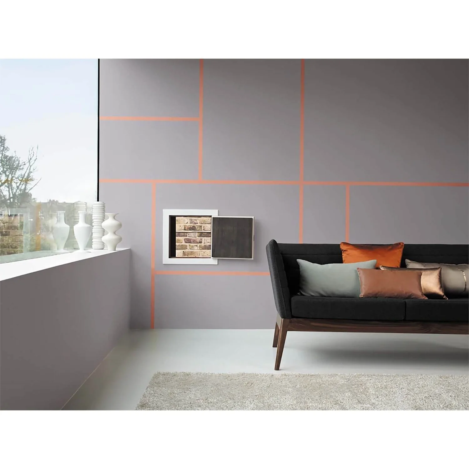 Dulux Matt Emulsion Paint Natural Slate - 2.5L 2 Dulux Matt Emulsion Paint Natural Slate - 2.5L - Image 2