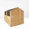 Mercia 10 X 6ft Overlap Double Door Apex Shed