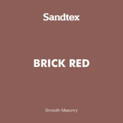 Sandtex® Ultra Smooth Masonry Paint Brick Red - 5L -Best Home Furnishing Store 12809369 1344871497485627