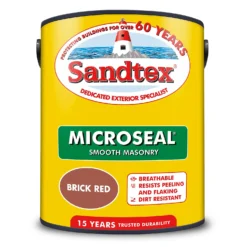 Sandtex® Ultra Smooth Masonry Paint Brick Red - 5L -Best Home Furnishing Store 12809369 1664871497445841