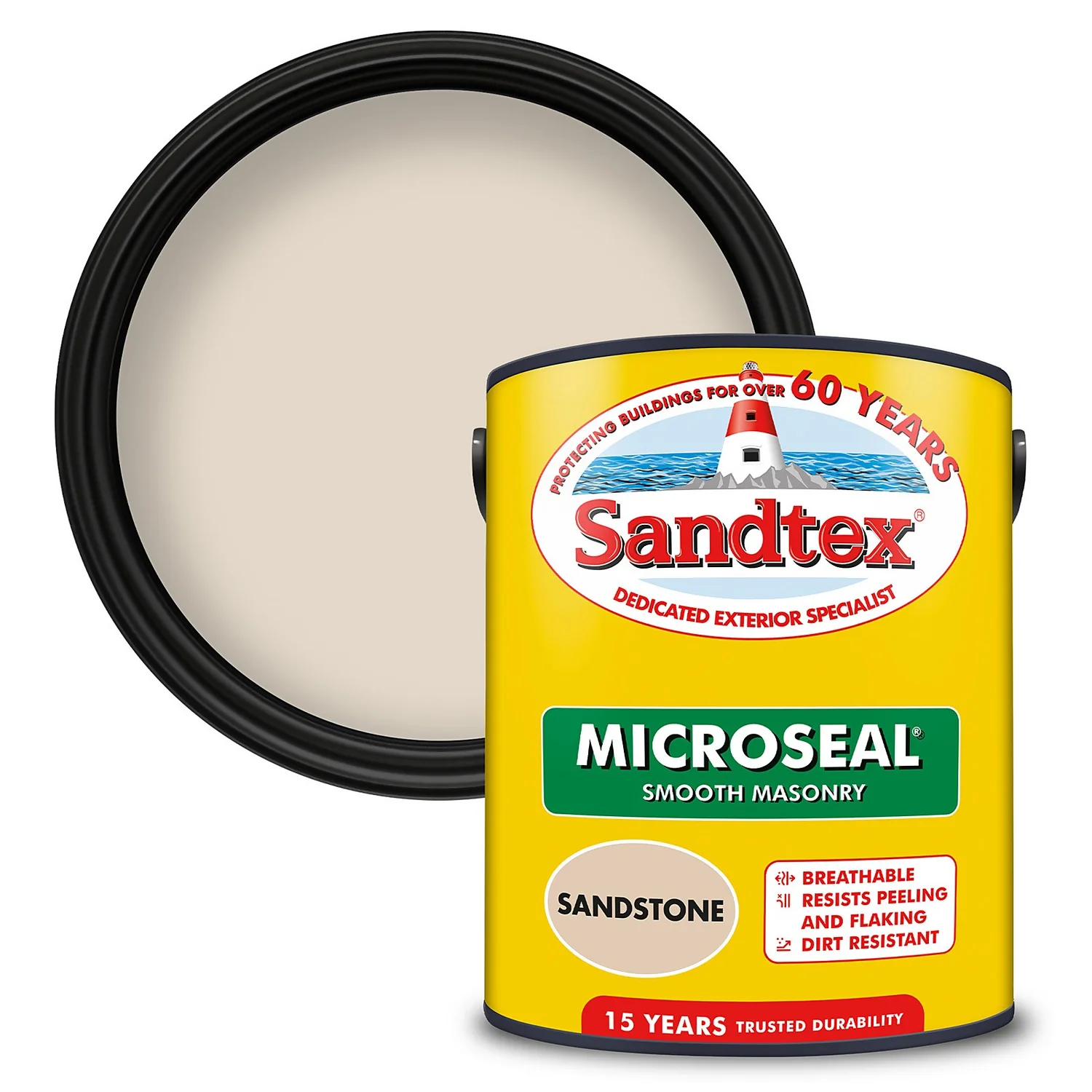 Sandtex® Ultra Smooth Masonry Paint Sandstone - 5L 1 Sandtex® Ultra Smooth Masonry Paint Sandstone - 5L
