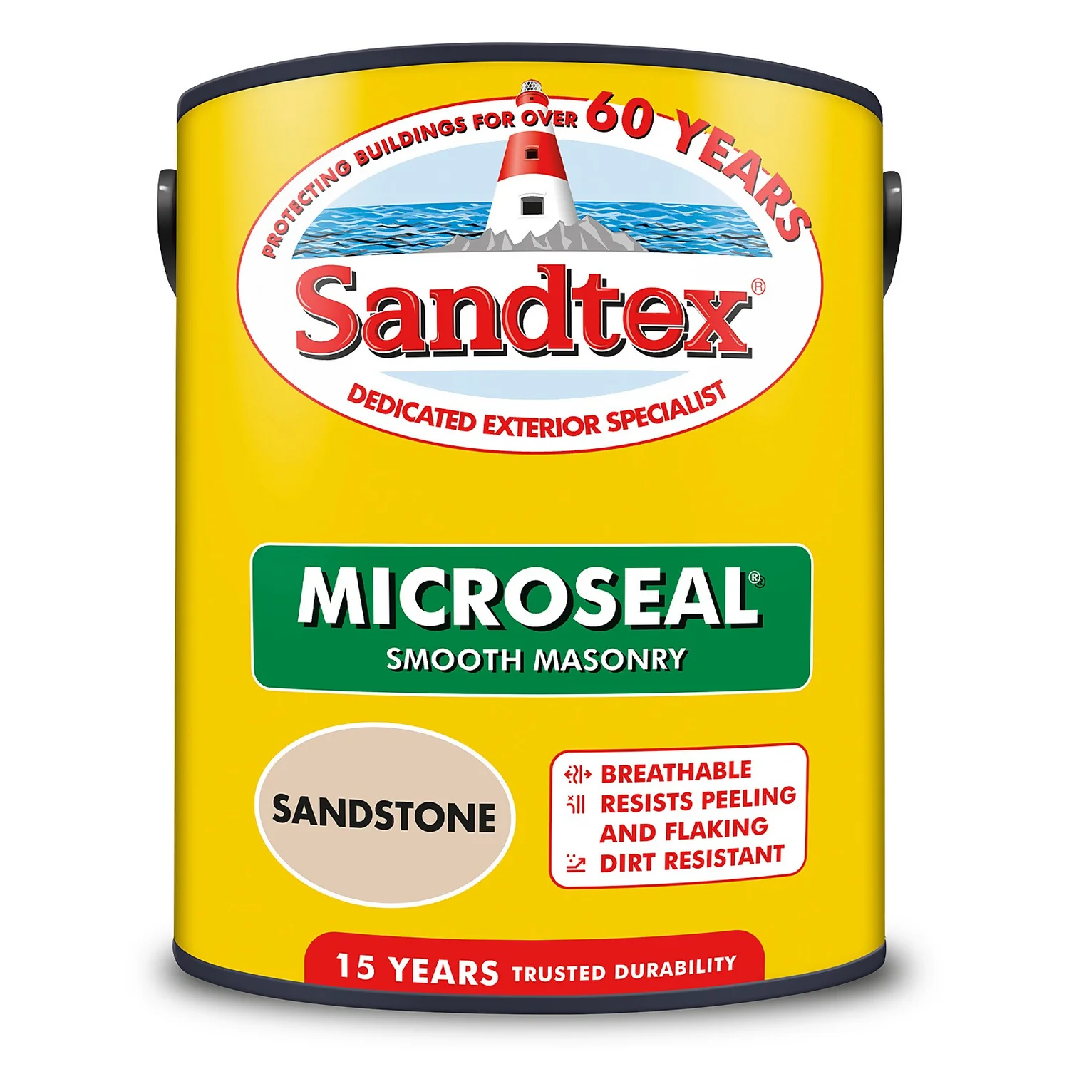 Sandtex® Ultra Smooth Masonry Paint Sandstone - 5L 8 Sandtex® Ultra Smooth Masonry Paint Sandstone - 5L - Image 8