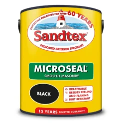 Sandtex® Ultra Smooth Masonry Paint Black - 5L 17 Sandtex® Ultra Smooth Masonry Paint Black - 5L -Best Home Furnishing Store 12810261 1394871319047076