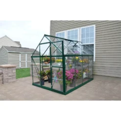 Palram 6 X 8ft Canopia Harmony Greenhouse - Green -Best Home Furnishing Store 12810587 6764833169905408
