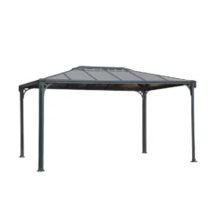 Palram - Canopia Martinique 4300 Garden Gazebo Grey Bronze 7 Palram - Canopia Martinique 4300 Garden Gazebo Grey Bronze -Best Home Furnishing Store 12810742 1974833198960246