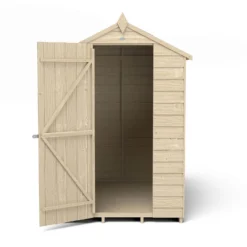 Forest Overlap 6 X 4ft Pressure Treated Apex Shed -Best Home Furnishing Store 12810807 8294833195235290