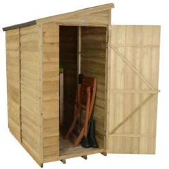 6x3ft Forest Overlap Pent Wooden Shed -Best Home Furnishing Store 12810808 1004833197224320