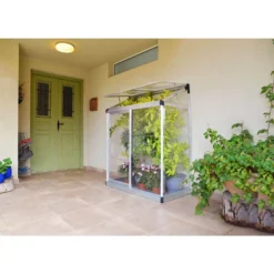 Palram - Canopia Lean To Grow House 4X2 Silver Clear 13 Palram - Canopia Lean To Grow House 4X2 Silver Clear -Best Home Furnishing Store 12810857 1884833200026662