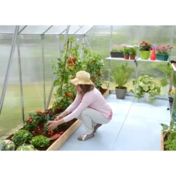 Palram 8 X 12ft Canopia Essence Greenhouse - Silver -Best Home Furnishing Store 12810970 1964833196432233