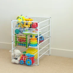 3 Wire Baskets Storage Tower -Best Home Furnishing Store 12812735 1574845692699547