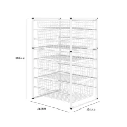 5 Wire Baskets Storage Tower -Best Home Furnishing Store 12812738 2144946440277985