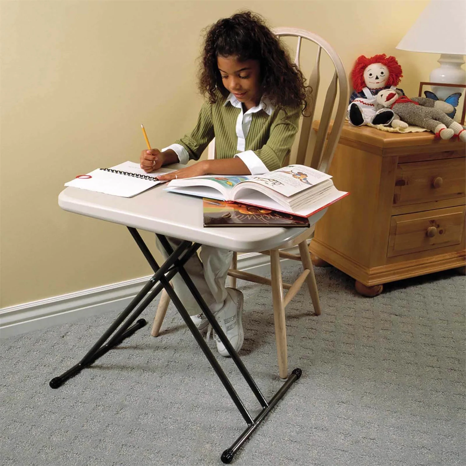 Lifetime Personal Trestle Plastic Table - 658mm 1 Lifetime Personal Trestle Plastic Table - 658mm