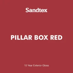Sandtex® Exterior 10 Year Gloss Paint Pillar Box Red - 2.5L -Best Home Furnishing Store 12813524 1744871813104368