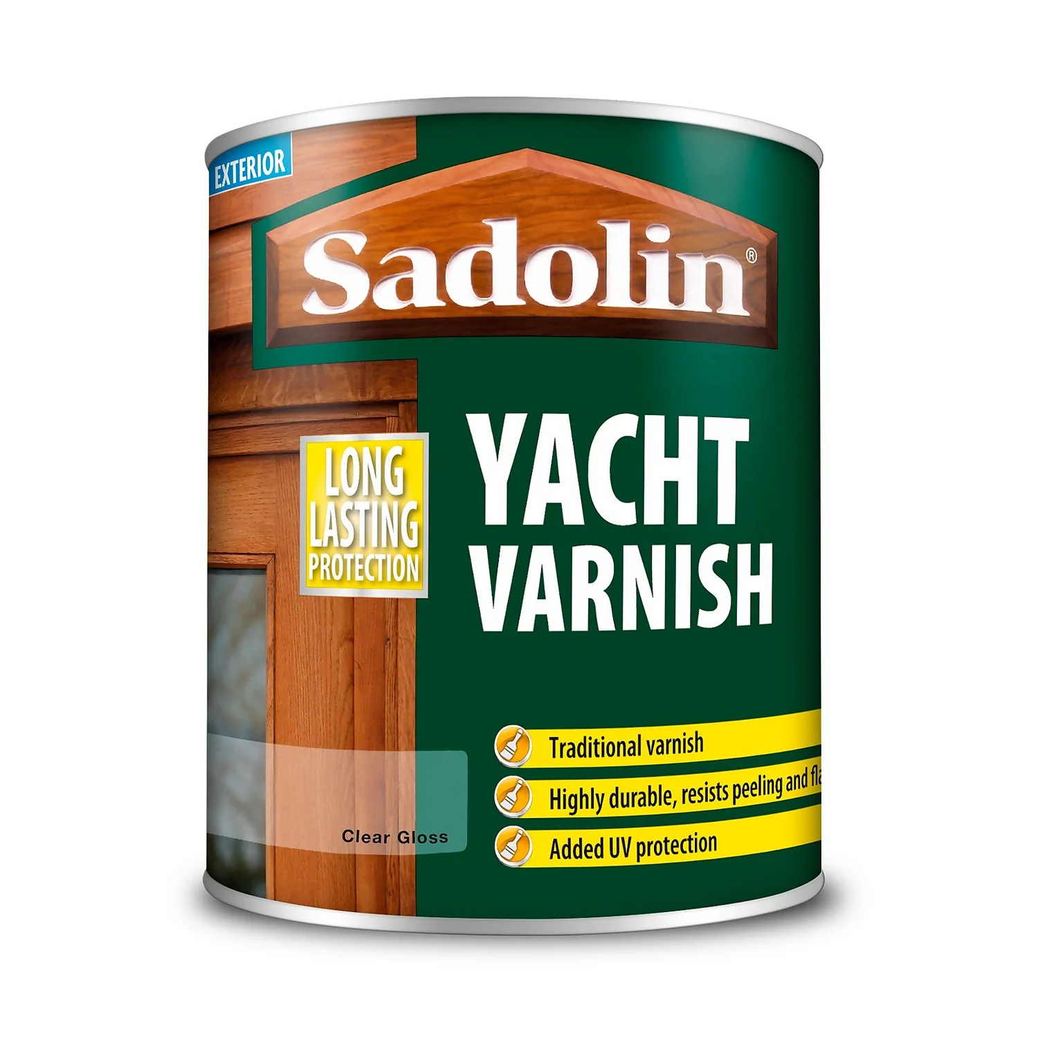Sadolin Yacht Varnish Clear - 750ml 1 Sadolin Yacht Varnish Clear - 750ml