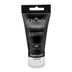 Crown Breatheasy Bathroom Mid Sheen Paint Soft Steel - Tester 40ml 11 Crown Breatheasy Bathroom Mid Sheen Paint Soft Steel - Tester 40ml -Best Home Furnishing Store 12814051 1304857364674489