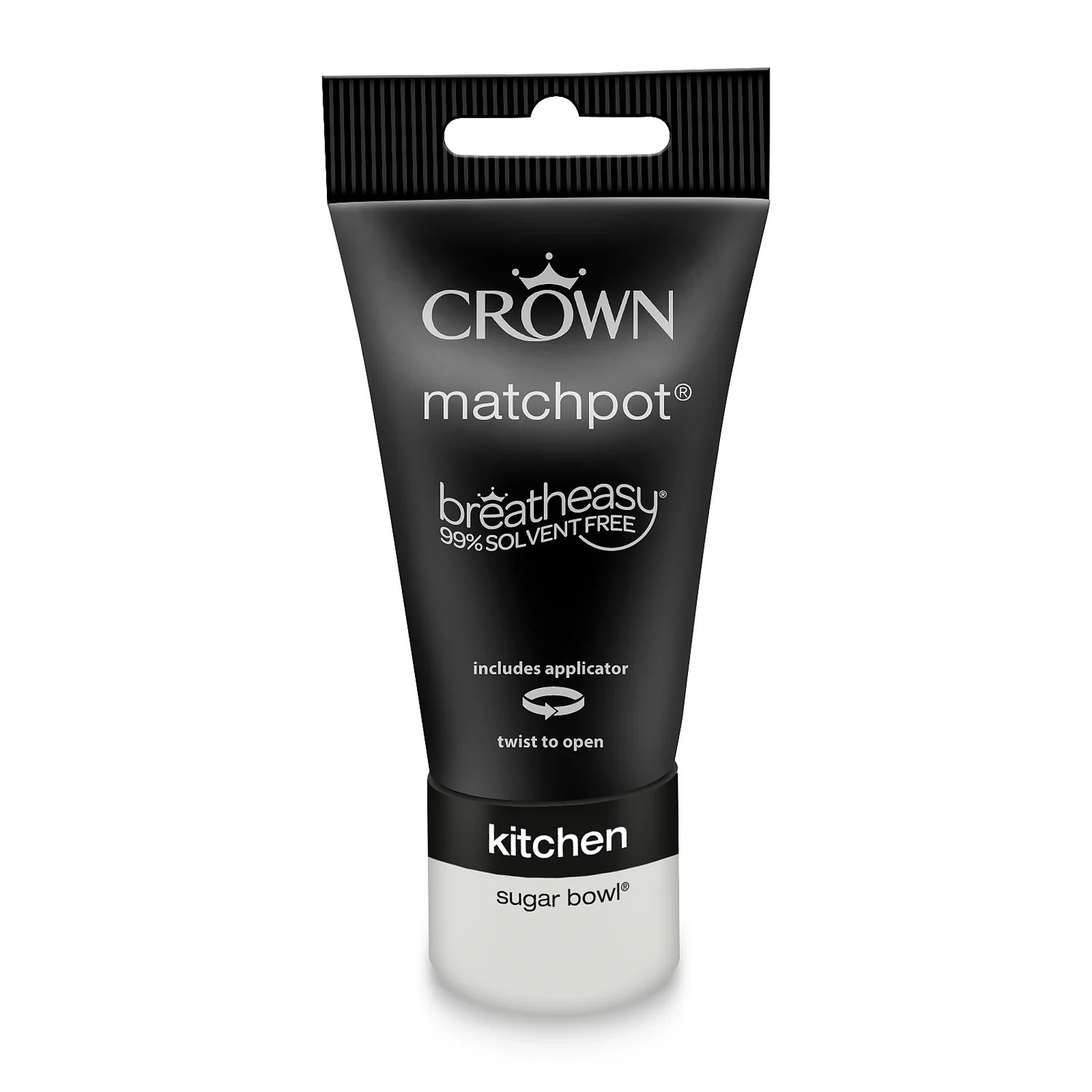 Crown Breatheasy Kitchen Matt Paint Sugar Bowl - Tester 40ml 7 Crown Breatheasy Kitchen Matt Paint Sugar Bowl - Tester 40ml - Image 7