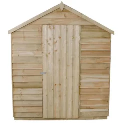 8x6ft Forest Wooden Overlap Pressure Treated Apex Shed -incl. Installation 13 8x6ft Forest Wooden Overlap Pressure Treated Apex Shed -incl. Installation -Best Home Furnishing Store 12814916 1454832991814389