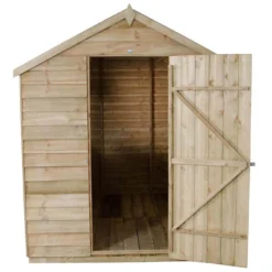 8x6ft Forest Wooden Overlap Pressure Treated Apex Shed -incl. Installation 12 8x6ft Forest Wooden Overlap Pressure Treated Apex Shed -incl. Installation -Best Home Furnishing Store 12814916 8414832991987228