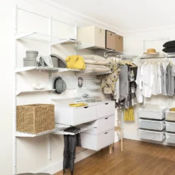 Wire Shelf - White - 122.5 X 33.5cm -Best Home Furnishing Store 12815569 1104833191895585