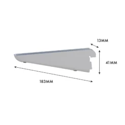 None Double Slot Bracket - White -170mm -Best Home Furnishing Store 12815730 6225034583493859
