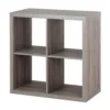 Clever Cube 2x2 Storage Unit - Grey Oak