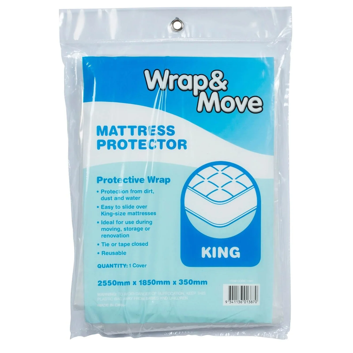 King/Super King Mattress Protection Cover 1 King/Super King Mattress Protection Cover