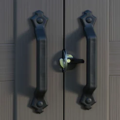 Keter Factor 8 X 6ft Outdoor Garden Apex Storage Shed - Beige/Brown -Best Home Furnishing Store 12817713 2924895619452919