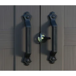 Keter Factor 8 X 8ft Outdoor Garden Apex Storage Shed - Beige/Brown -Best Home Furnishing Store 12817716 1714864829025351