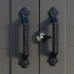 Keter Factor 6 X 6ft Outdoor Garden Apex Storage Shed - Beige/Brown -Best Home Furnishing Store 12817719 9684909322658192