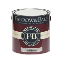 Farrow & Ball Modern Eggshell Paint Dead Salmon - 2.5L -Best Home Furnishing Store 12818883 4484952650535844