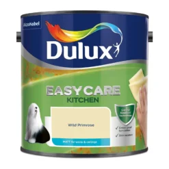 Dulux Easycare Kitchen Wild Primrose Matt Paint - 2.5L 10 Dulux Easycare Kitchen Wild Primrose Matt Paint - 2.5L -Best Home Furnishing Store 12819241 5034833219223611