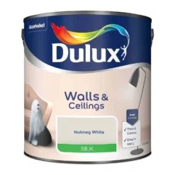 Dulux Natural Hints Silk Emulsion Paint Nutmeg White - 2.5L -Best Home Furnishing Store 12819248 1434833218422188