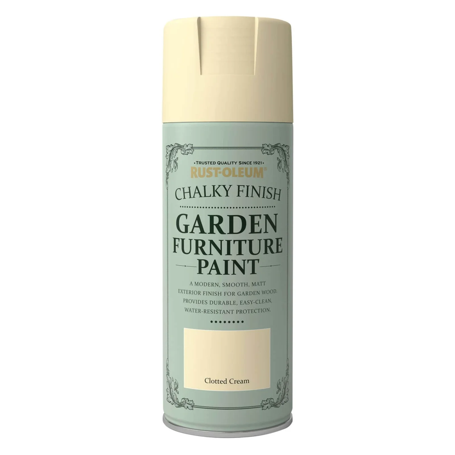 Rust-Oleum Garden Furniture Spray Paint Clotted Cream - 400ml 1 Rust-Oleum Garden Furniture Spray Paint Clotted Cream - 400ml