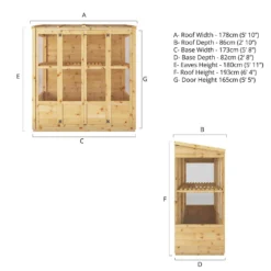 Mercia Tall Wall Greenhouse Growhouse -Best Home Furnishing Store 12820072 4564996230719046