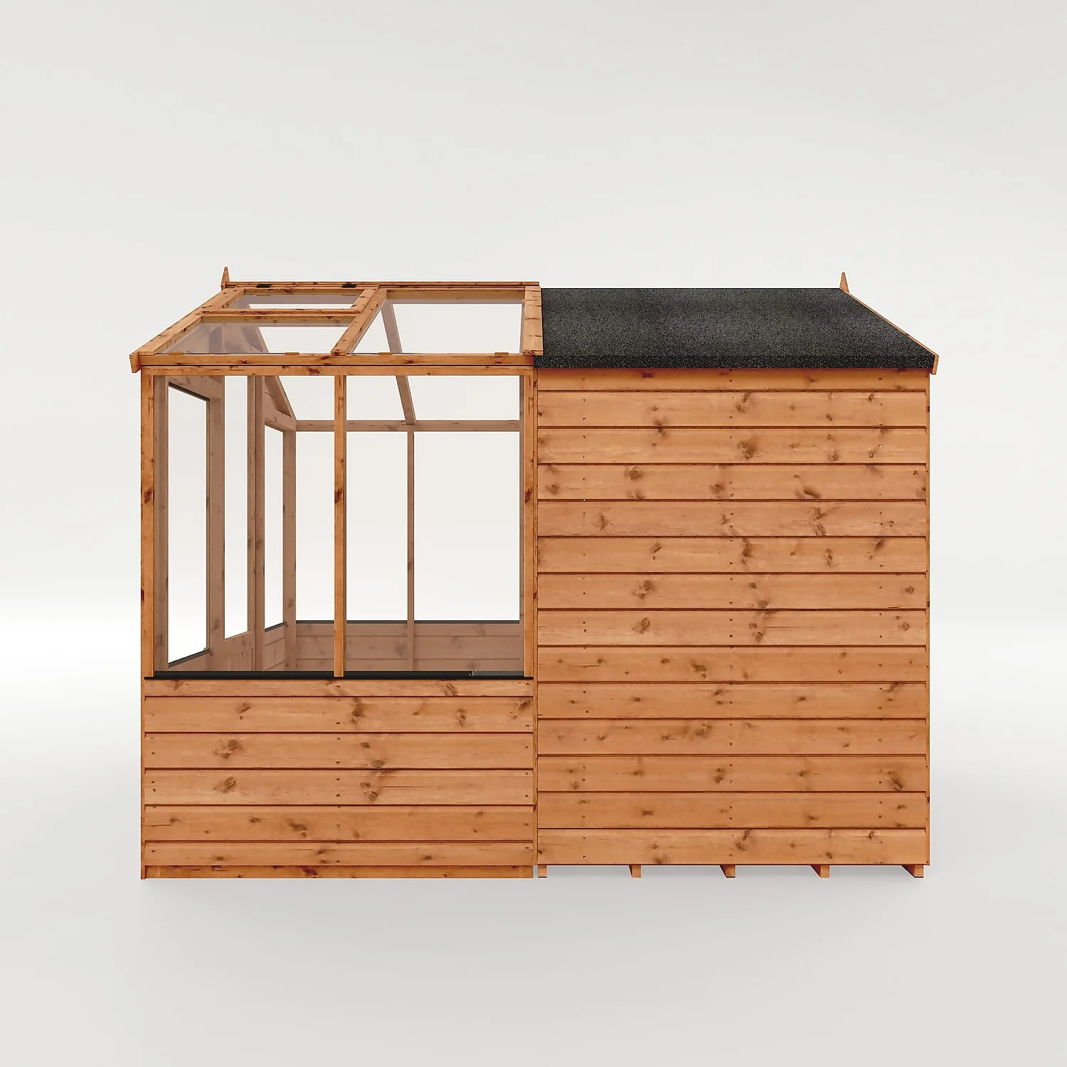 Mercia 8 X 6ft Traditional Apex Combi Greenhouse And Shed 4 Mercia 8 X 6ft Traditional Apex Combi Greenhouse And Shed - Image 4