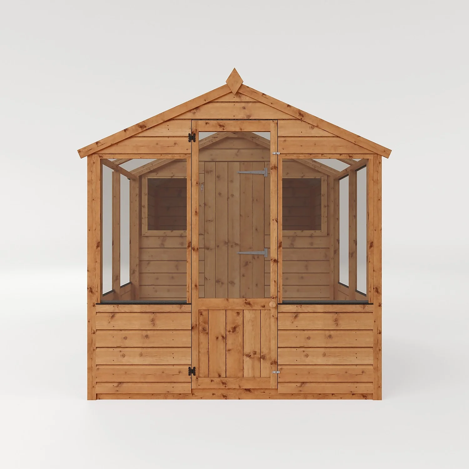 Mercia 8 X 6ft Traditional Apex Combi Greenhouse And Shed 3 Mercia 8 X 6ft Traditional Apex Combi Greenhouse And Shed - Image 3