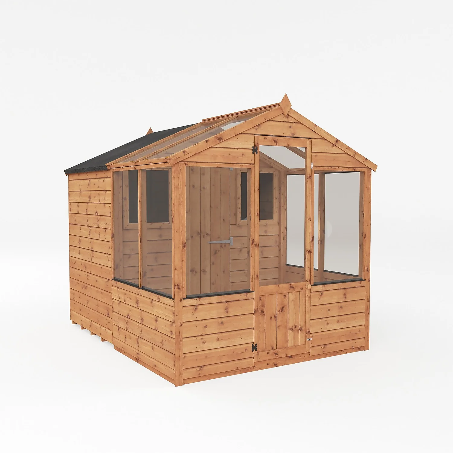 Mercia 8 X 6ft Traditional Apex Combi Greenhouse And Shed 1 Mercia 8 X 6ft Traditional Apex Combi Greenhouse And Shed