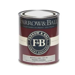 Farrow & Ball Modern Eggshell Paint Radicchio - 750ml -Best Home Furnishing Store 12820369 1614952656192848