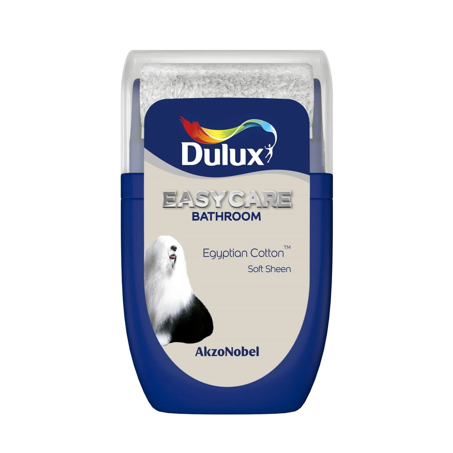 Dulux Easycare Bathroom Egyptian Cotton Tester Paint - 30ml 1 Dulux Easycare Bathroom Egyptian Cotton Tester Paint - 30ml