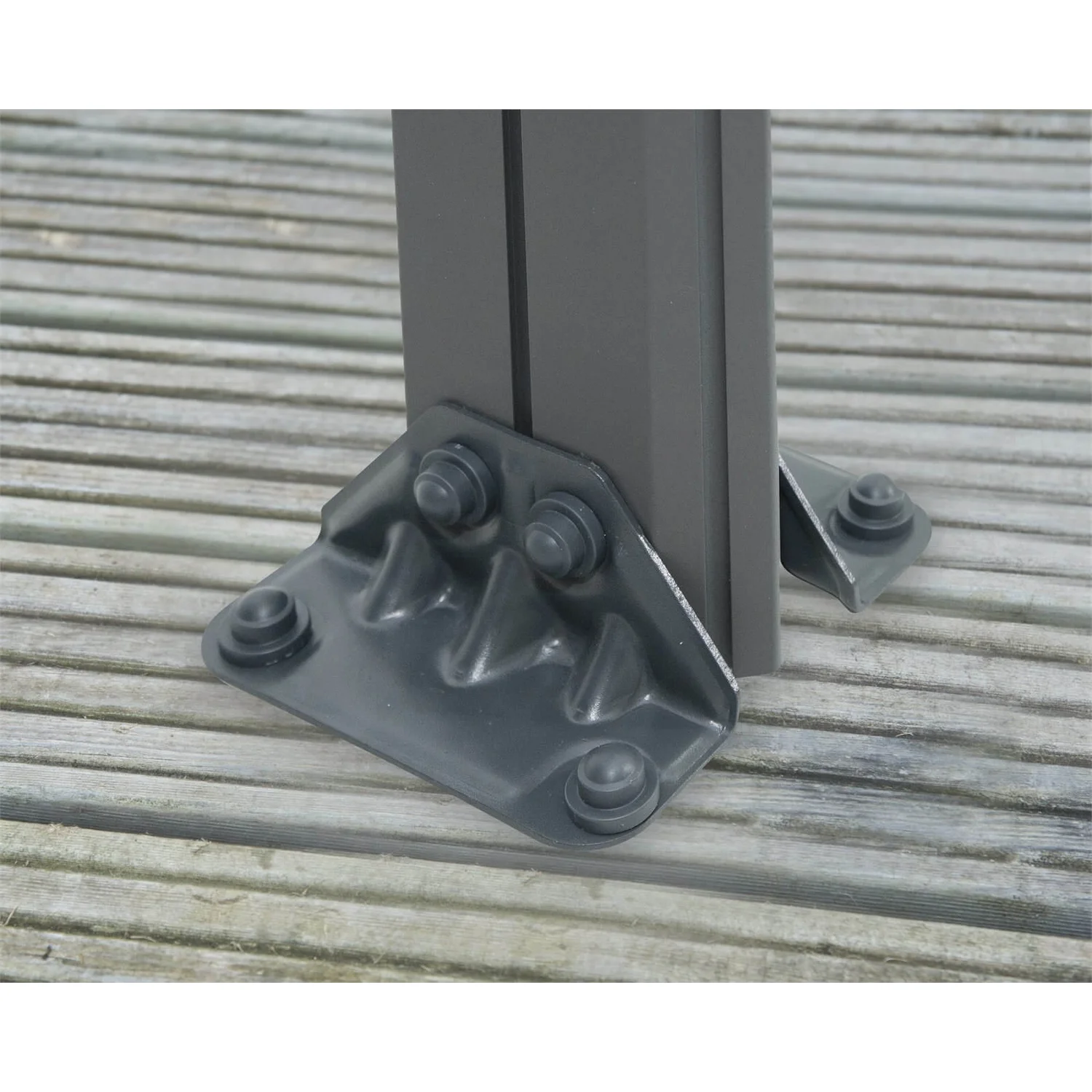 Palram - Canopia Milano 4300 Garden Gazebo Grey Bronze 5 Palram - Canopia Milano 4300 Garden Gazebo Grey Bronze - Image 5