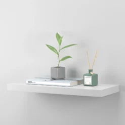 Matt White Floating Shelf - 600 X 240 X 38mm -Best Home Furnishing Store 12822027 1154876423405650
